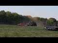 The Duel Truck chasing the Plymouth Valiant! Doing donuts! lol