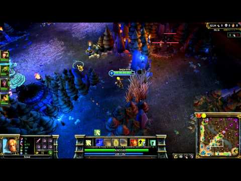 How to get first blood easy in a bot game. LOL