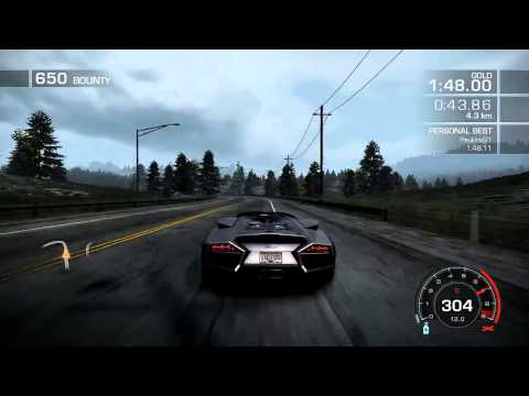 NFS HotPursuit ajellaan seiniä pitkin :D