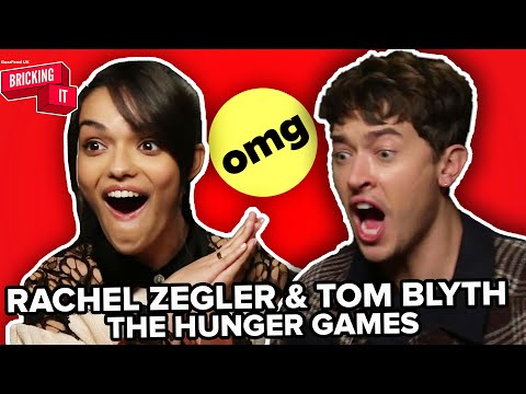 Rachel Zegler and Tom Blyth Play Bricking It | The Hunger Games