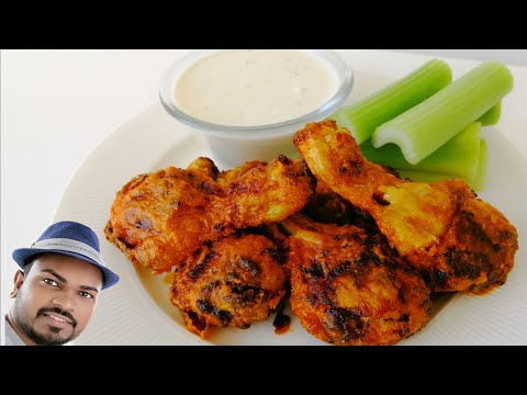 Baked Chicken Drumstick | Blue Cheese Dip | "Hot and Spicy Baked Chicken Drumettes" | Best Chicken