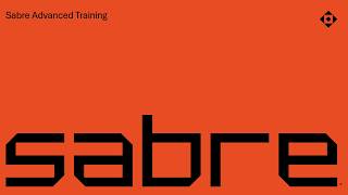 Sabre Advanced Training for Partners Part 1