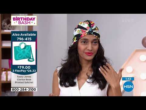 Sassy Jones Kalista Printed Turban