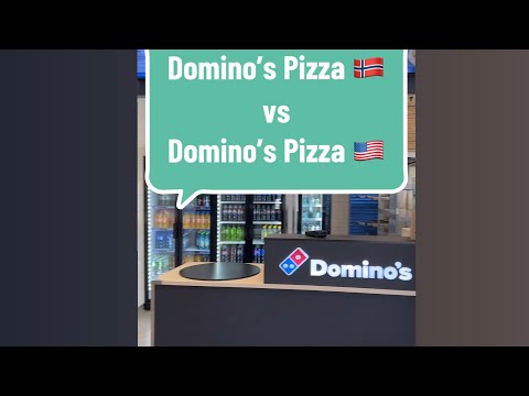 Domino’s Pizza Norway vs America | Which is Better?