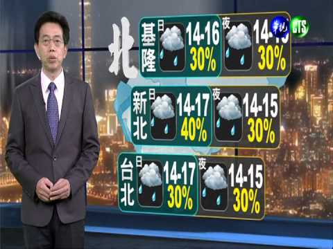 2014.03.04華視晚間氣象 吳德榮主播