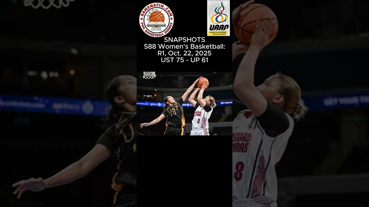 Snapshots: Women's Basketball - UST 75 - UP 61