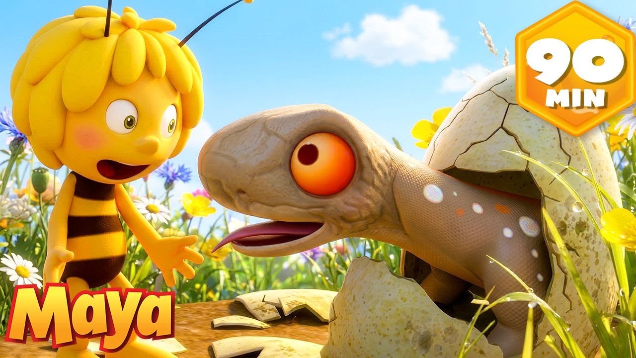 Maya Hatches an Egg! 🥚🦎 Maya The Bee 🐝 Full Episode | Cartoons and Videos For Kids