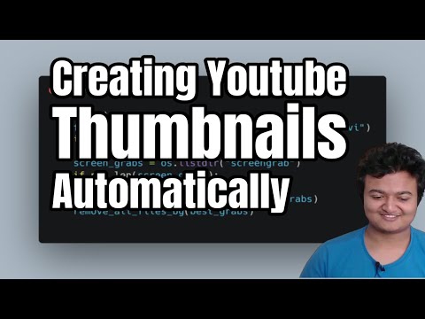 Automatically Create Youtube Thumbnails Using Python