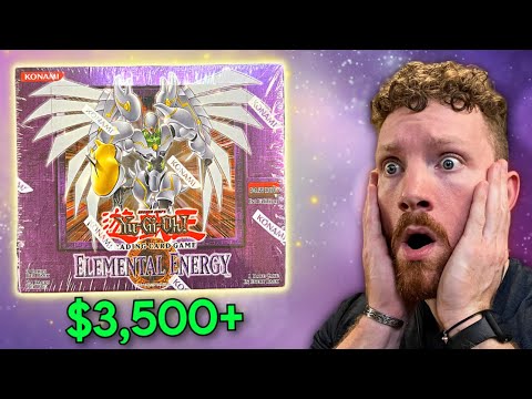 Yugioh GX 1st Edition Elemental Energy Hobby Box Opening!