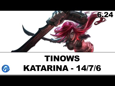 Tinows - Katarina vs Brand - Patch 6.24
