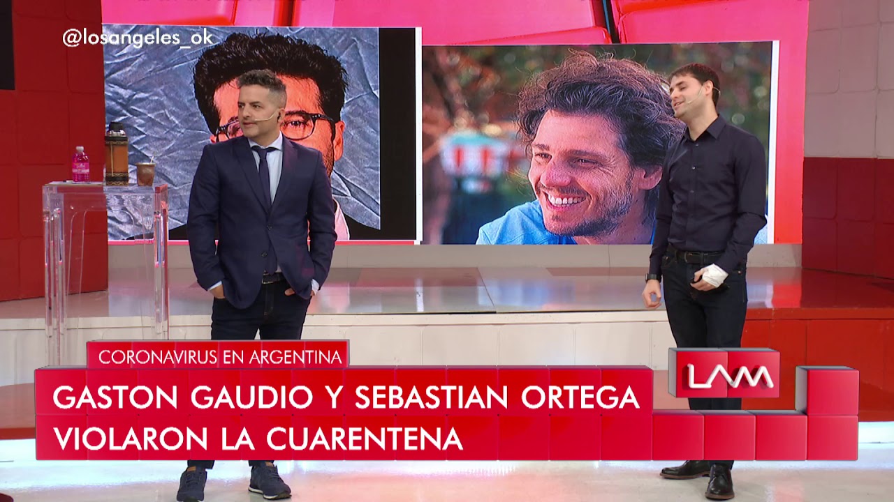 Sebastián Ortega y Gastón Gaudio violaron la #Cuarentena
