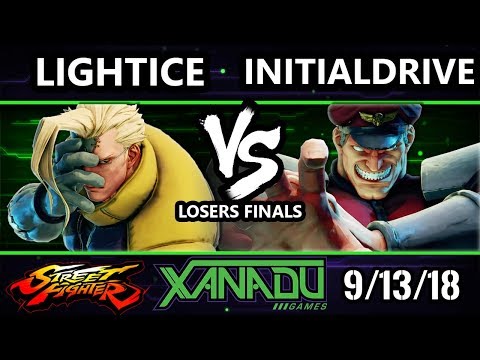F@X 267 SFV -  Initialdrive (Bison) Vs.  Lightice (Nash) Street Fighter V Losers Finals