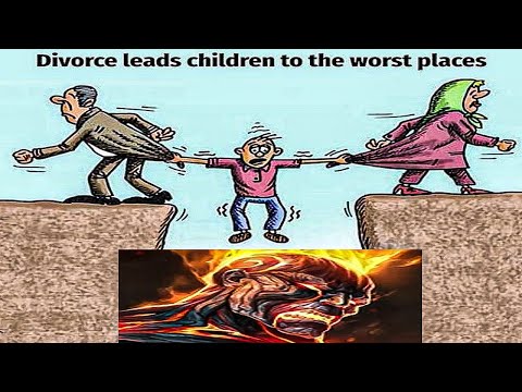 DIVORCE LEADS CHILDREN TO BAD PLACES
