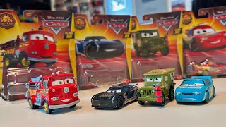 2025 Disney Cars Race & Rescue Case W Highlights Unboxing & Review — Red, Sarge, & Jackson Storm