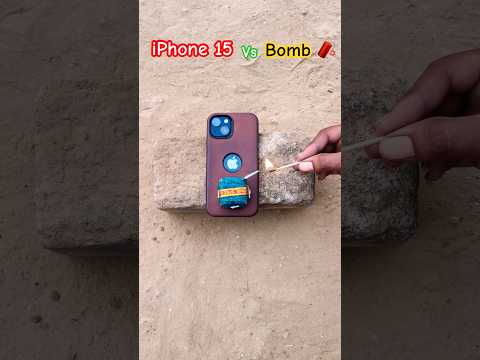 iPhone vs Crackers #shorts #shortsfeed #crackers #diwali #patake #patakhe #experiment #creative