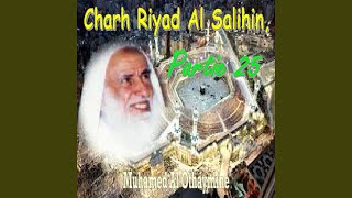 Charh Riyad Al Salihin, Partie 25, Pt.1