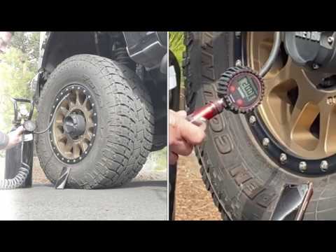 DIY Co2 Tank Tire Inflation System Regulator On Board Air Systems for Off Road Tires