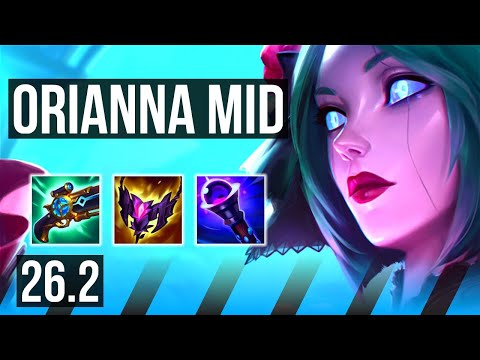 ORIANNA vs SYNDRA (MID) | 4k gold comeback | KR Grandmaster | 26.2
