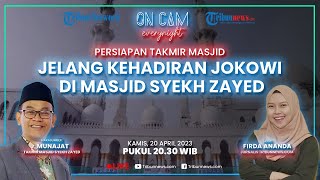 Persiapan Masjid Syekh Zayed Solo Jelang Kehadiran Presiden Jokowi saat Salat Idul Fitri 144 H