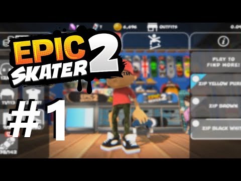 Let's Play Epic Skater 2 Part 1 - Training/Tutorials