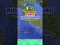 Rome To Rio De Janeiro Flight Route With ITA Airways AZ672