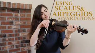 3 ways use SCALES & ARPEGGIOS as VARIATIONS in fiddle tunes