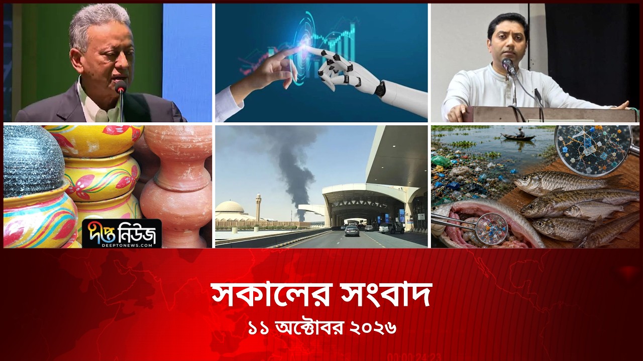 Deepto News l দীপ্ত সকালের সংবাদ l ১১ অক্টোবর ২০২৬ l আজকের সব তাজা খবর