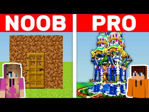 NOOB vs CHEATER: I Cheated in a Build Challenge (Minecraft)