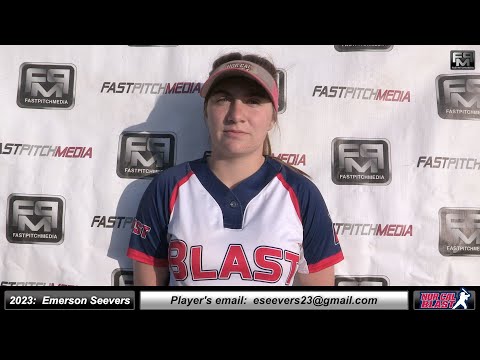 2023 Emerson Seevers 3.78 GPA - First, Third, Outfield & Catcher Softball Skills Video Norcal Blast