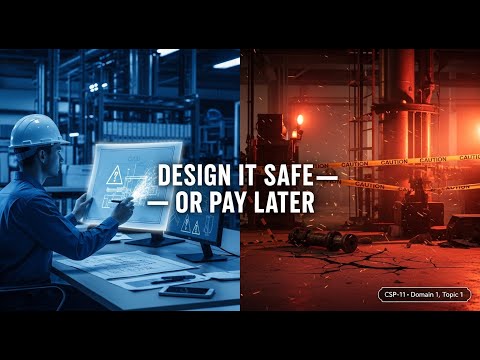Prevention through Design (PtD) & ANSI Z590.3 | FROM REACTIVE TO PROACTIVE SAFETY  | CSP-11 Domain 1