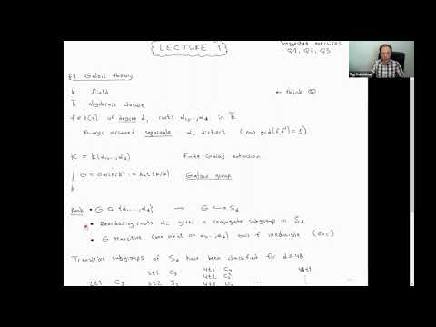 Inverse Galois Problem - Tim Dokchitser