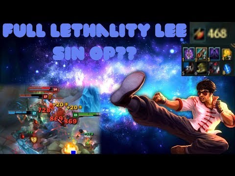 Lee Sin(Highlights) Full lethality OP?!?