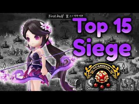 Global Top 15 G3 Siege Showcase (Summoners War)