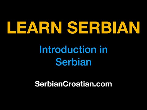 Serbian language 4 : Introduce yourself in Serbian - SerbianCroatian.com