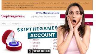 Verified Skipthegames Account 2025 | New Update Skip the games Account #skipthegames Megapersonals