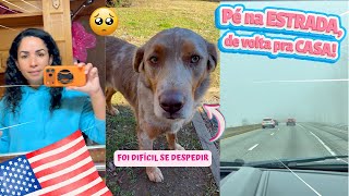 VOLTANDO PRA CASA DEPOIS DE DIAS DE VIAGEM! + FOI DIFÍCIL SE DESPEDIR!