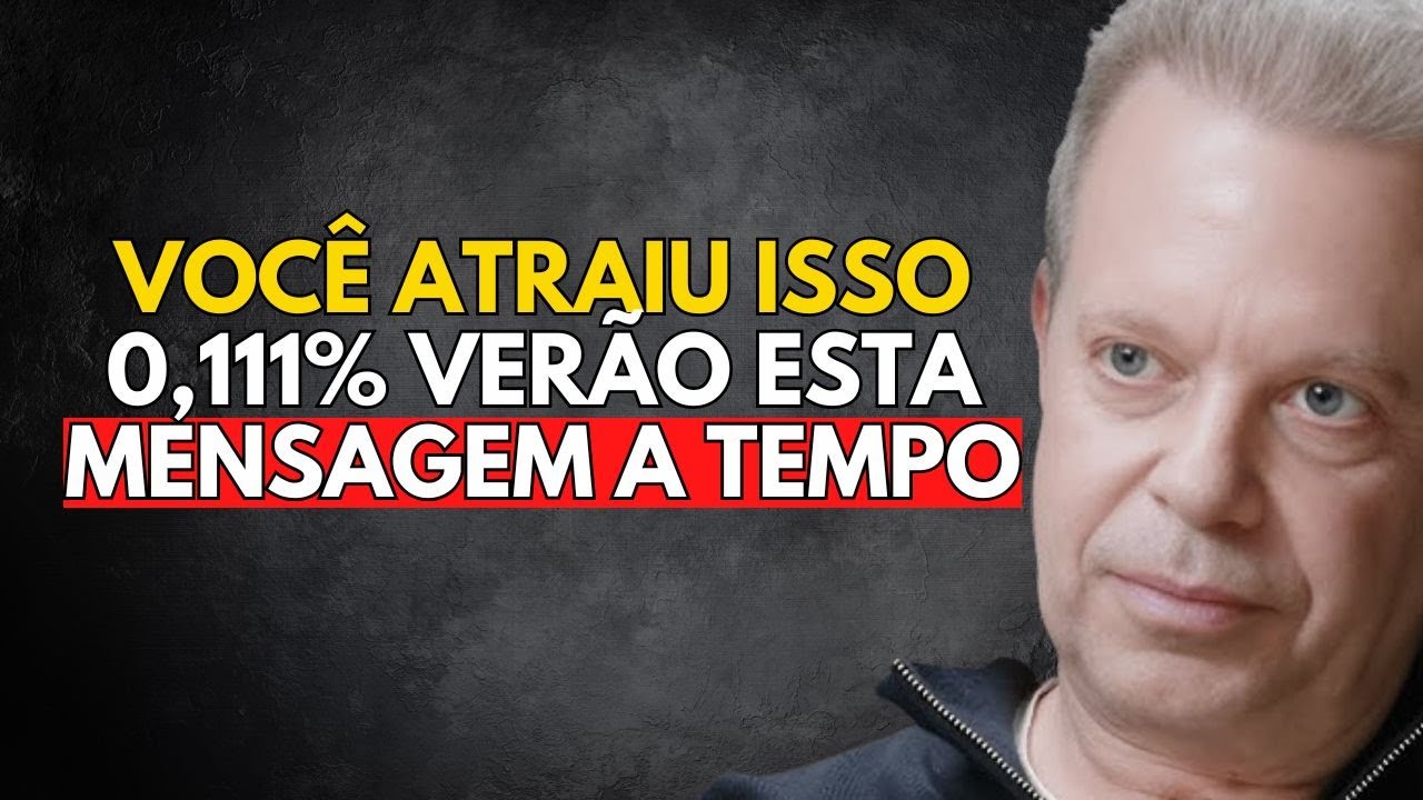 VOCÊ ESTÁ PRESTES A RECEBER UM MILAGRE! (NÃO IGNORE ISSO!) – JOE DISPENZA