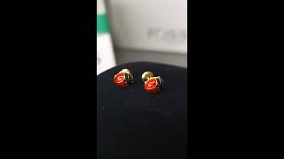 Vídeo de Brinco Joaninha Ouro 18K