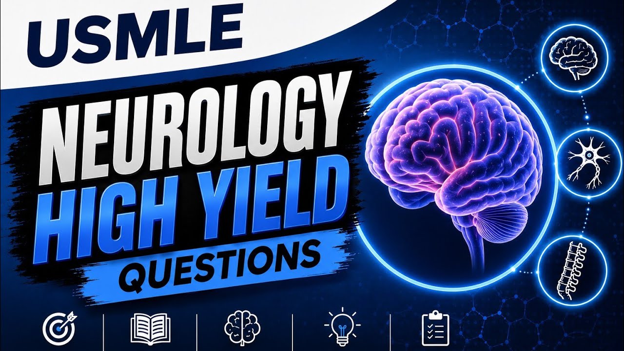 😈 NEUROLOGY STEP 1 | متأكد إنك فاهم بالأعصاب؟