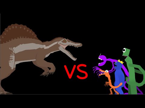 Rainbow Friends VS Spinosaurus JWCC