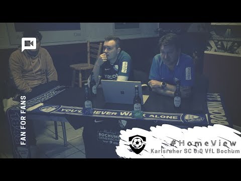 #HomeView - Karlsruher SC 0:0 VfL Bochum - Fan For Fans