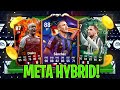 OVERPOWERED BEST POSSIBLE CHEAP 50K/100K/400K COIN META HYBRID (FC 24 SQUAD BUILDER) EA FC 24