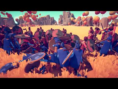 Tabs | Vikings vs Spartans | 100 Hoplites vs 100 Brawlers