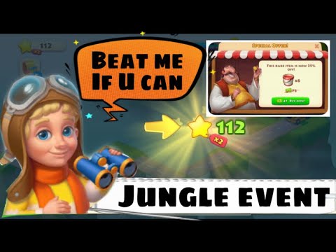 JUNGLE QUEST EVENT Competition start | Buy Barn Material from City market? What’s your choice?