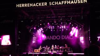 Mando Diao - your lovers nerve - live