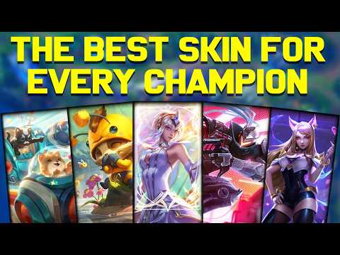 The Best Skin for EVERY Champion in League of Legends! - Chosen by YOU!