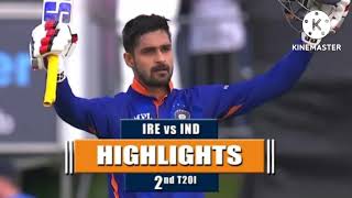 2nd T20 | Hindi | Highlights | India | Tour of Ireland | 28th june 2022