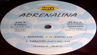 Adrenalina - Paradise (A2 Party Mix)(1994)