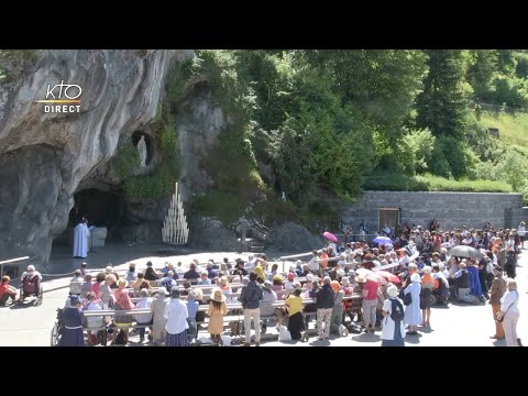 Chapelet du 31 mai 2022 à Lourdes