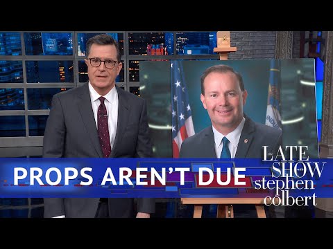 Colbert Gives Mike Lee The Mike Lee Treatment